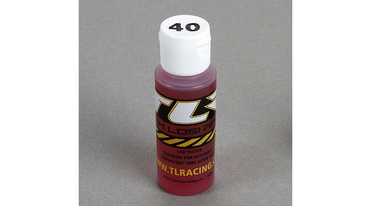 Team Losi Racing Silicone Shock Oil (40wt, 2oz)