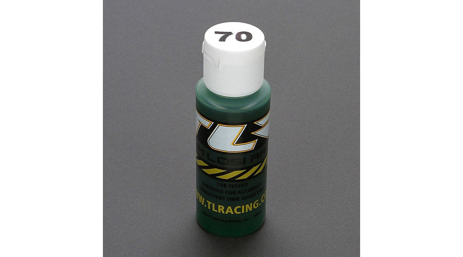Team Losi Racing Silicone Shock Oil (70wt, 2oz)