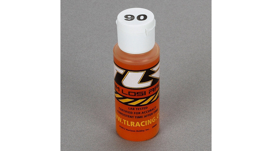 Team Losi Racing Silicone Shock Oil (90wt, 2oz)