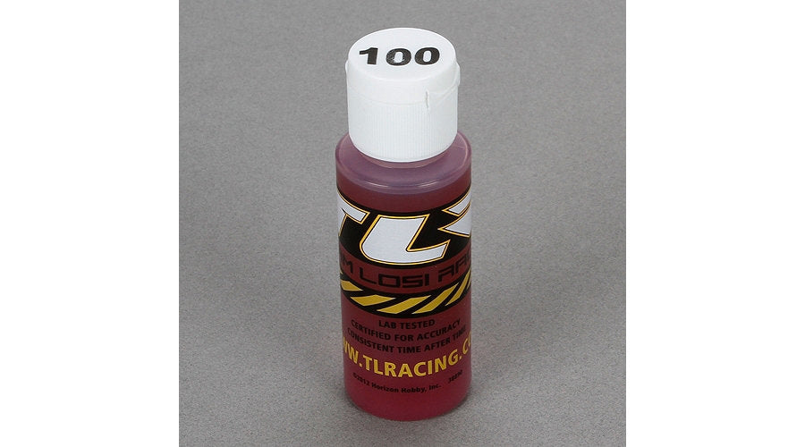 Team Losi Racing Silicone Shock Oil (100wt, 2oz)