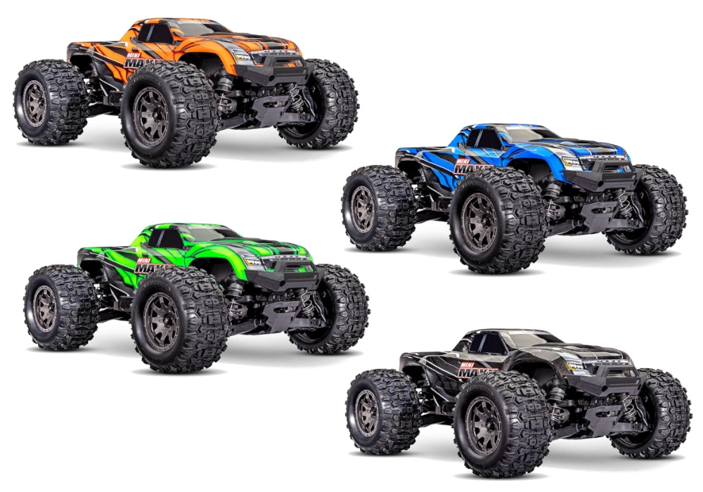 Traxxas 1/16 Mini MAXX BL-2S Brushless 4WD Monster Truck RTR - Assorted Colors