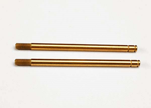 Traxxas Shock shafts hardened steel titanium nitride coated (xx-long) (2)