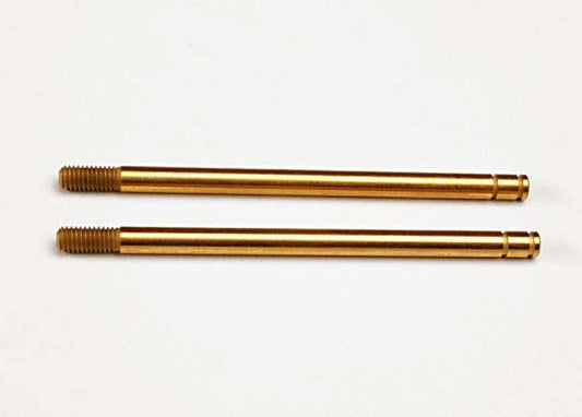 Traxxas Shock shafts hardened steel titanium nitride coated (xx-long) (2)
