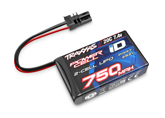 Traxxas 2S 7.4V 750mAh 20C LiPo Battery for TRX-4M