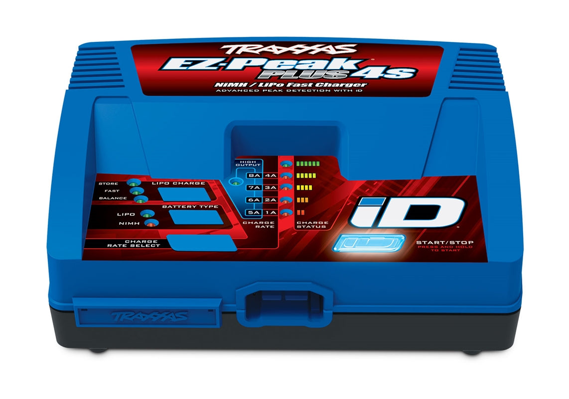 Traxxas EZ-Peak Plus 4S 8-amp NiMH/LiPo Fast Charger with iD