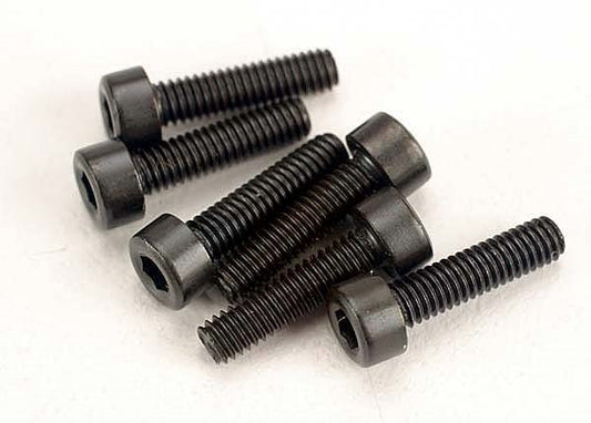Traxxas Screws 2.5x10mm cap-head machine (hex drive) (6)