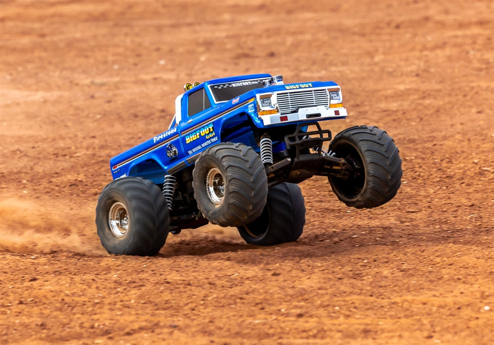 Traxxas 1/10 Bigfoot #1 HD 2WD RTR (Brushed) with USB-C Charger and NiMH Battery