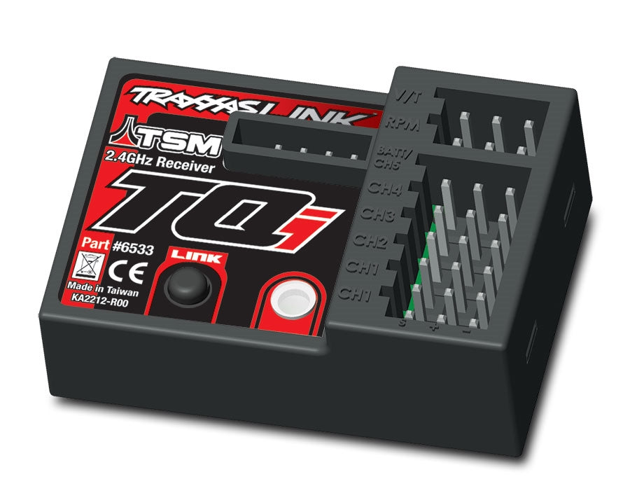 Traxxas TQi 2.4GHz 5 Channel Receiver with Telemetry & TSM