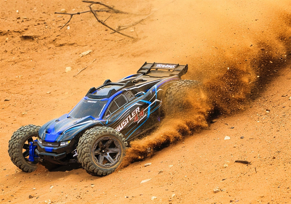 Traxxas 1/10 Rustler 4X4 BL-2S Brushless 4WD Stadium Truck RTR