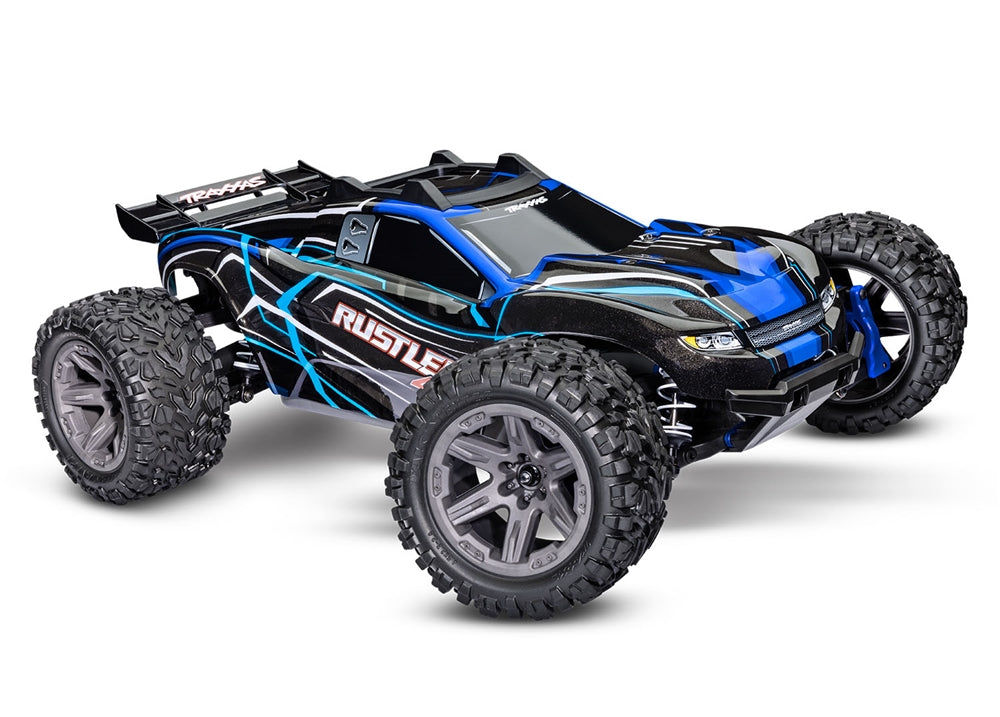 Traxxas 1/10 Rustler 4X4 BL-2S Brushless 4WD Stadium Truck RTR