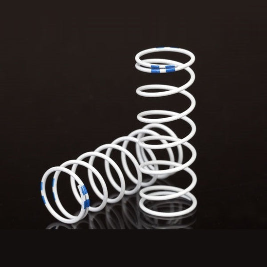 Traxxas Spring, Shock, White (GTR XX-Long) (1.004 Rate Blue) (1 Pair)