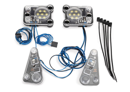 Traxxas LED Headlight / Tail Light Kit TRX-4 Defender (TRA8028 power supply required)