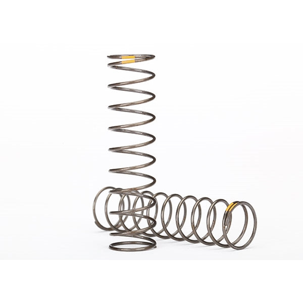 Traxxas Springs shock (GTS) (0.22 rate yellow) (2) TRX-4