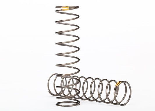 Traxxas Springs shock (GTS) (0.22 rate yellow) (2) TRX-4