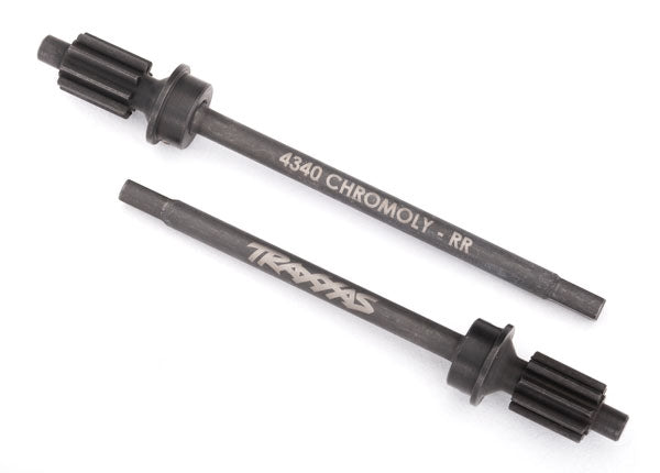 Traxxas Axle Shaft Rear HD w/ Machined Drive Gear (left & right) TRX-4