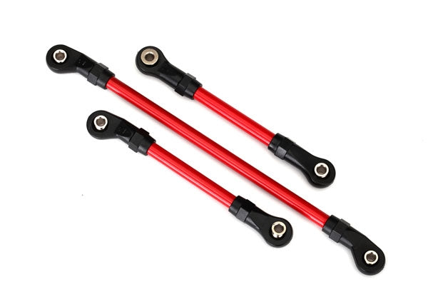 Traxxas Steering link Draglink Panhard Link (Red) for TRA8140R TRX-4 Long Arm Lift Kit