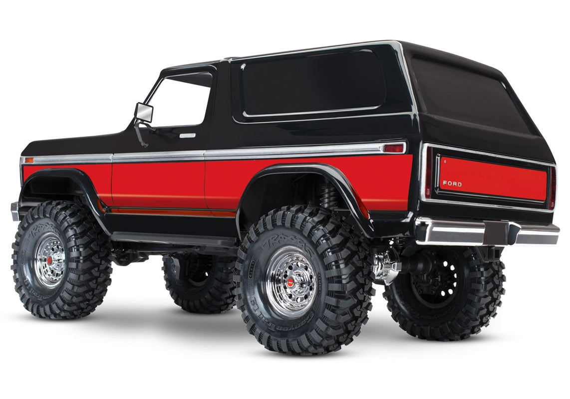 Traxxas TRX-4 RTR with Ford Bronco Body - RED