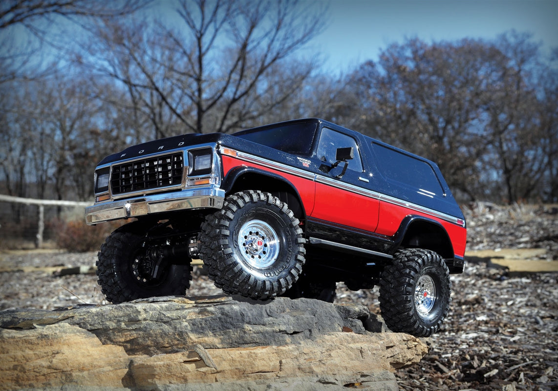 Traxxas TRX-4 RTR with Ford Bronco Body - RED