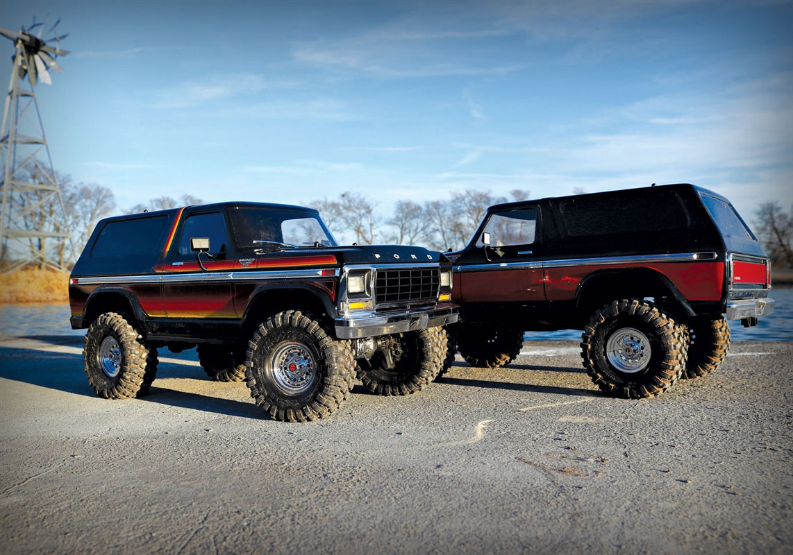 Traxxas TRX-4 RTR with Ford Bronco Body - RED