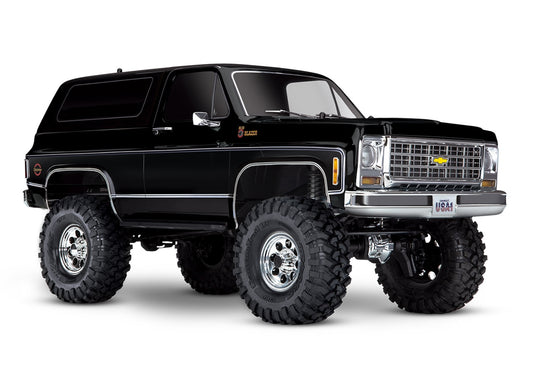 Traxxas TRX-4 RTR with Chevy K5 Blazer Body (Resto-Mod Black)