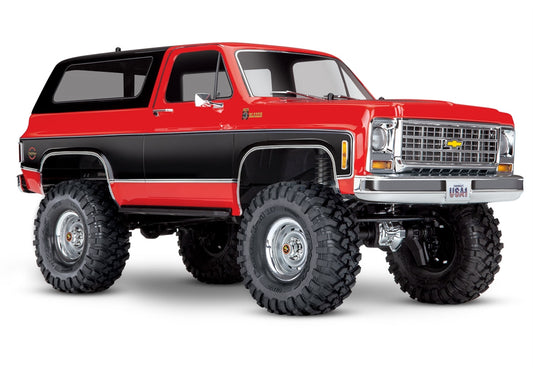 Traxxas TRX-4 RTR with Chevy K5 Blazer Body (Red)