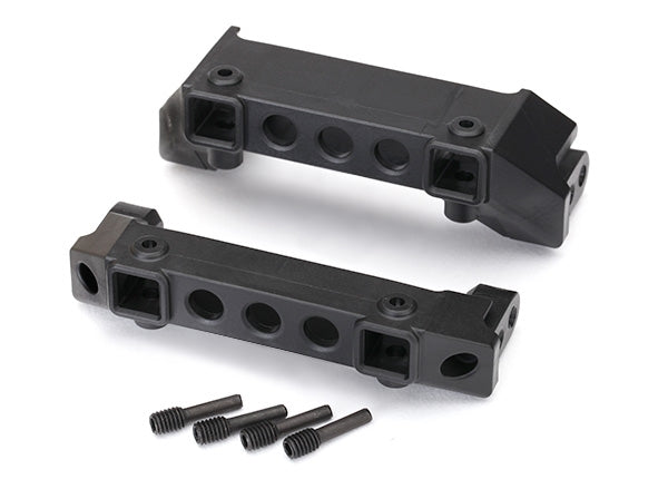 Traxxas Bumper mounts front & rear/ screw pins (4) TRX-4
