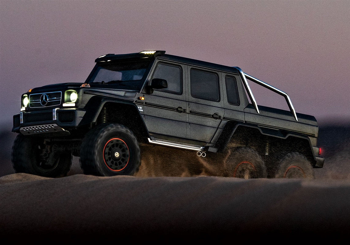Traxxas TRX-6 RTR with Mercedes-Benz G 63 AMG 6x6 Body (Black)