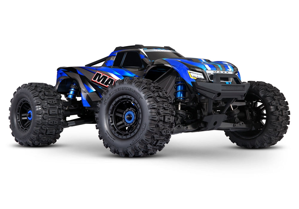 Traxxas 1/8 MAXX with WIDEMAXX 4S Brushless 4WD Monster Truck TSM RTR - Assorted Colors
