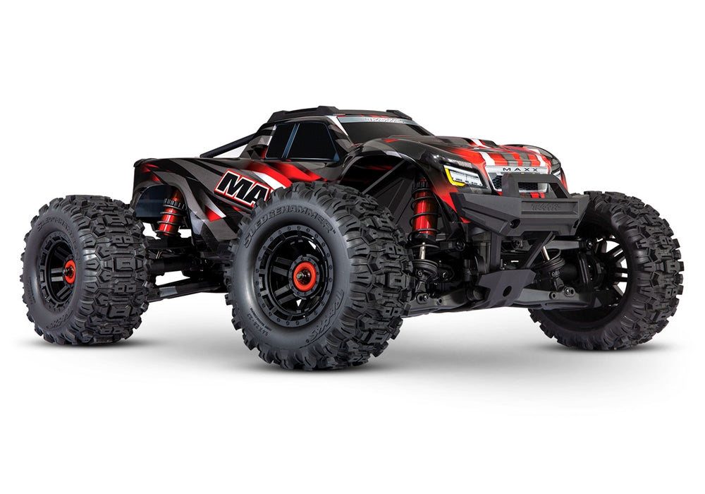 Traxxas 1/8 MAXX with WIDEMAXX 4S Brushless 4WD Monster Truck TSM RTR - Assorted Colors