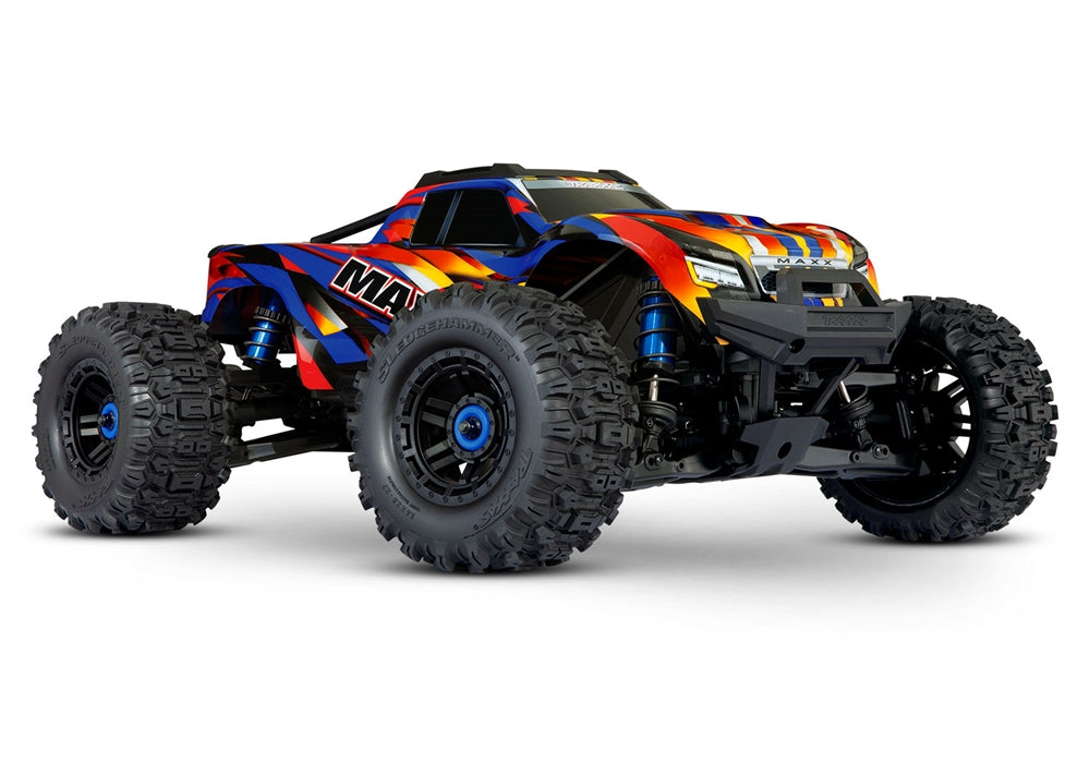 Traxxas 1/8 MAXX with WIDEMAXX 4S Brushless 4WD Monster Truck TSM RTR - Assorted Colors