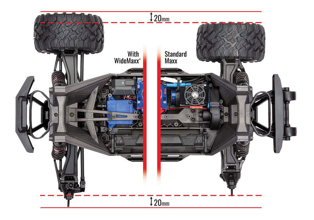 Traxxas Drag Slash HD Suspension Arms, Black