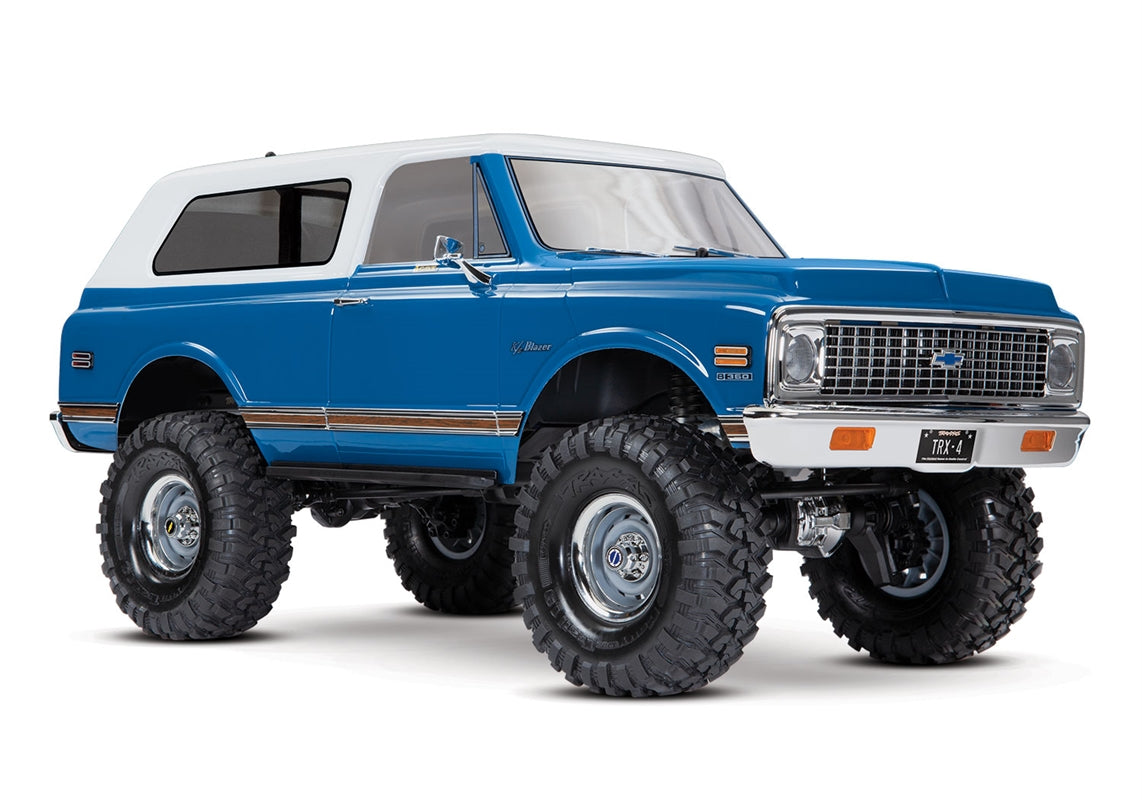 Traxxas Complete Body Set, 1972 Chevrolet Blazer - Blue and White