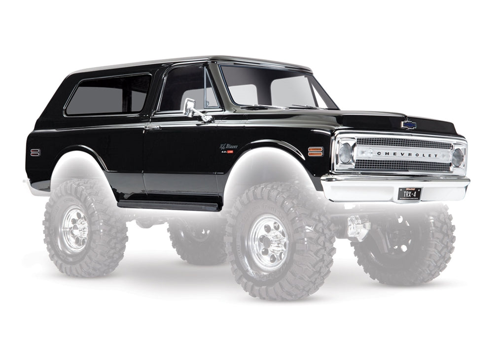 Traxxas Complete Body Set, 1969 Chevrolet Blazer - Black