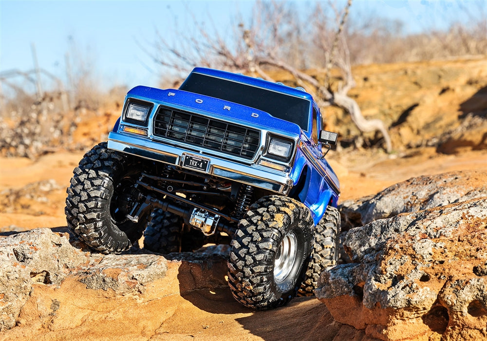 Traxxas TRX-4 High Trail RTR with 1979 Ford F150 Ranger XLT Body - Assorted Colors
