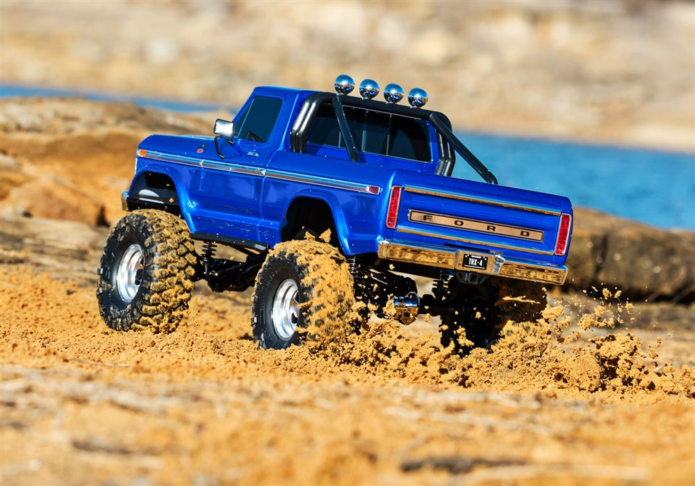 Traxxas TRX-4 High Trail RTR with 1979 Ford F150 Ranger XLT Body - Assorted Colors