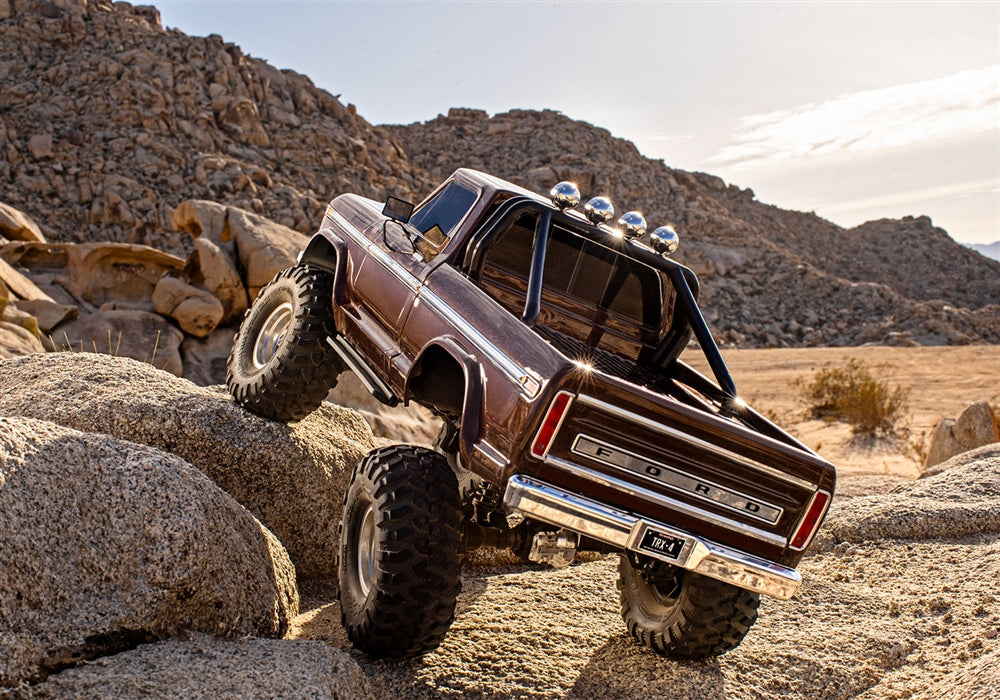 Traxxas TRX-4 High Trail RTR with 1979 Ford F150 Ranger XLT Body - Assorted Colors