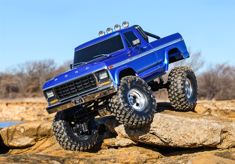 Traxxas TRX-4 High Trail RTR with 1979 Ford F150 Ranger XLT Body - Assorted Colors