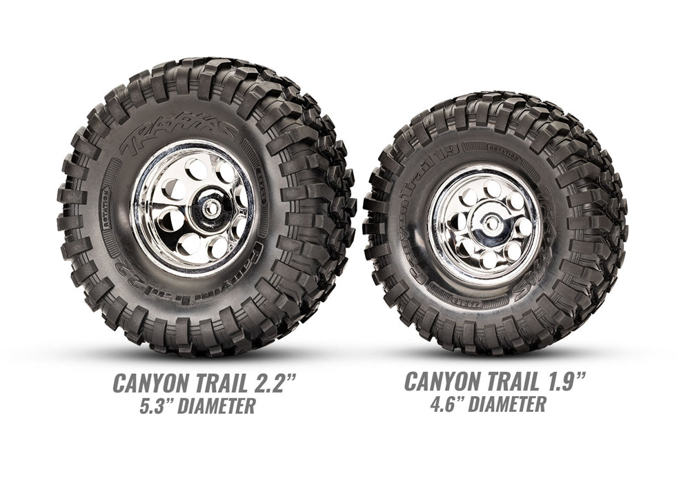 Traxxas TRX-4 High Trail RTR with 1979 Chevy K10 Cheyenne Body - Assorted Colors