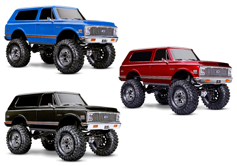 Traxxas TRX-4 High Trail RTR with 1972 Chevrolet K5 Blazer Body - Assorted Colors