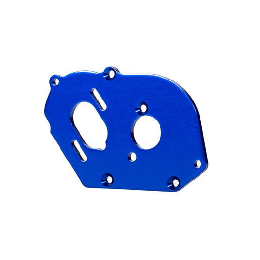 Traxxas Motor Plate, Blue Anodized