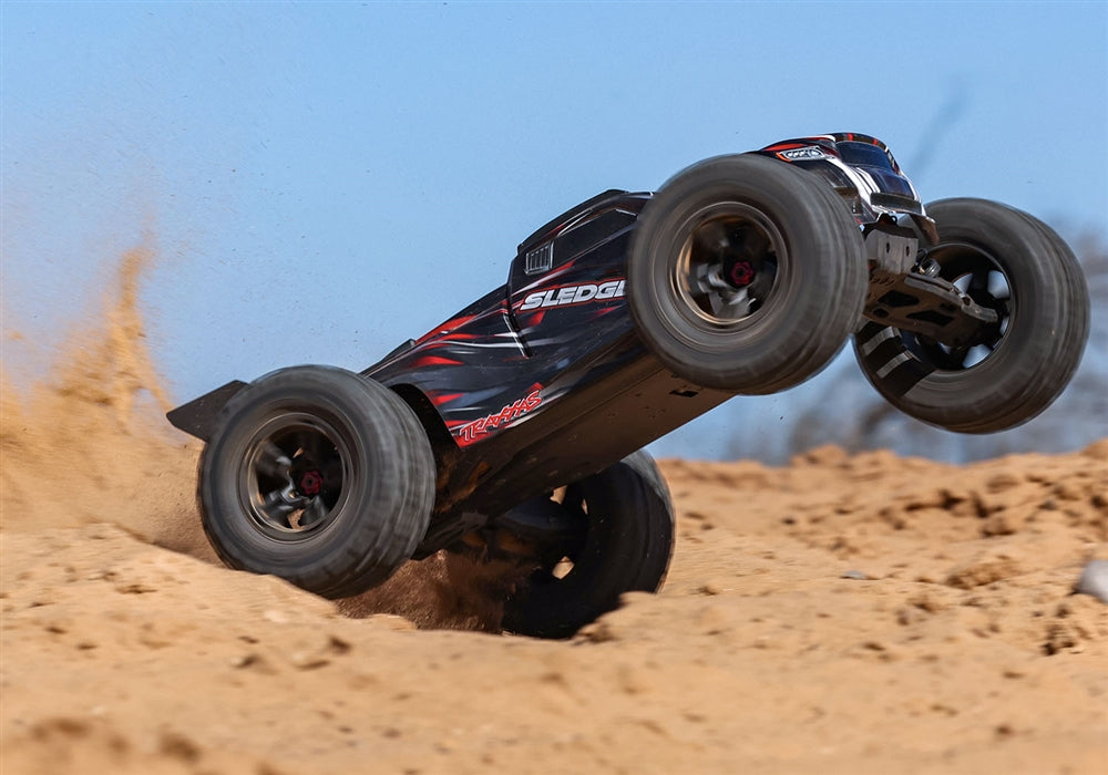 Traxxas Sledge 1/8 Scale 4WD Brushless Monster Truck RTR with Belted Tires - Assorted Colors
