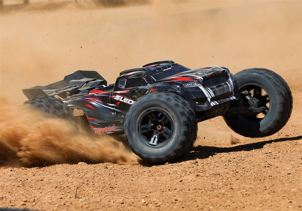 Traxxas Sledge 1/8 Scale 4WD Brushless Monster Truck RTR with Belted Tires - Assorted Colors