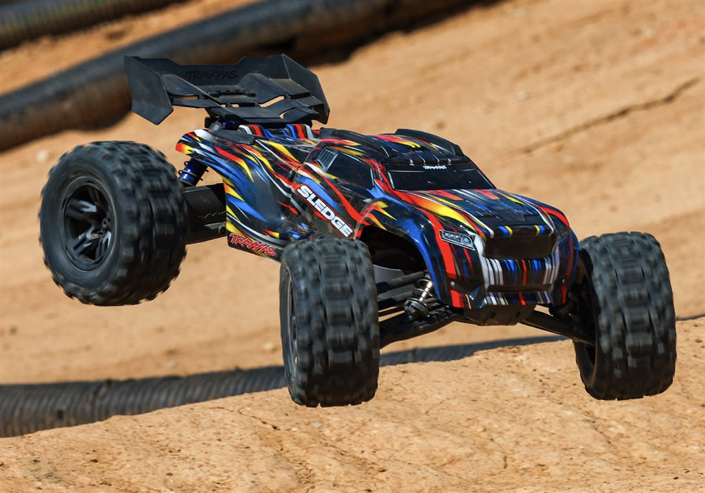 Traxxas Sledge 1/8 Scale 4WD Brushless Monster Truck RTR with Belted Tires - Assorted Colors