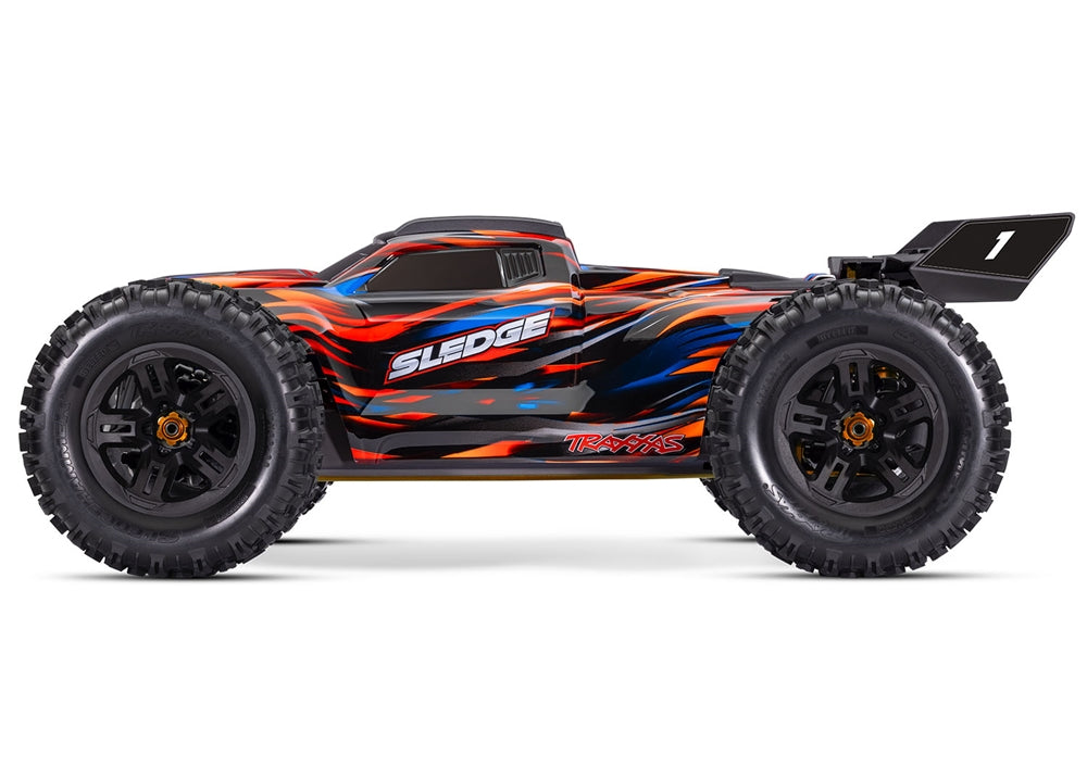 Traxxas Sledge 1/8 Scale 4WD Brushless Monster Truck RTR with Belted Tires - Assorted Colors