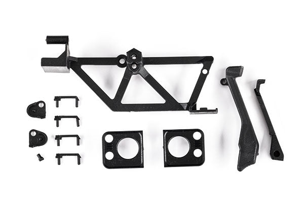 Traxxas Door handles, light mounts, snorkel, spare tire mount for TRA9712 body