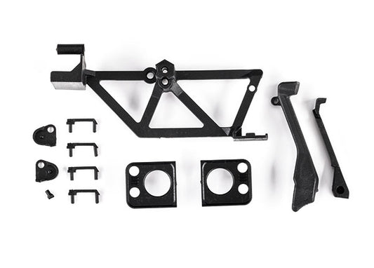 Traxxas Door handles, light mounts, snorkel, spare tire mount for TRA9712 body