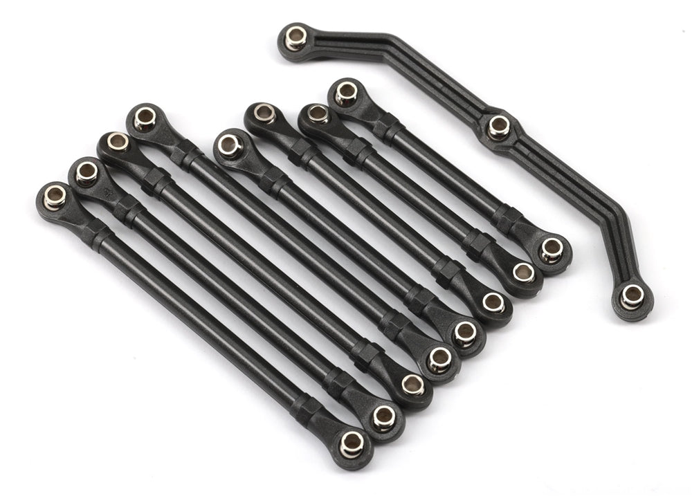 Traxxas Suspension link set, complete (front & rear), TRX-4M