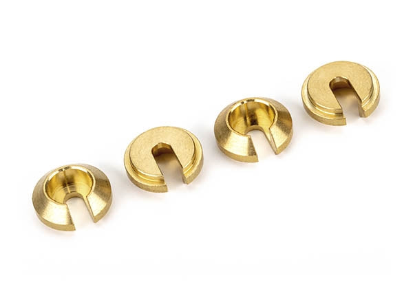 Traxxas Lower Retainer, Shock, Brass (1g each), TRX-4M (4)