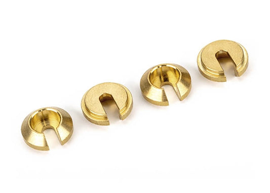 Traxxas Lower Retainer, Shock, Brass (1g each), TRX-4M (4)
