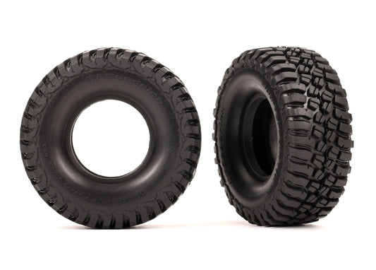 Traxxas Tires, 1.0", BFGoodrich Mud-Terrain T/A KM3 (2), TRX-4M